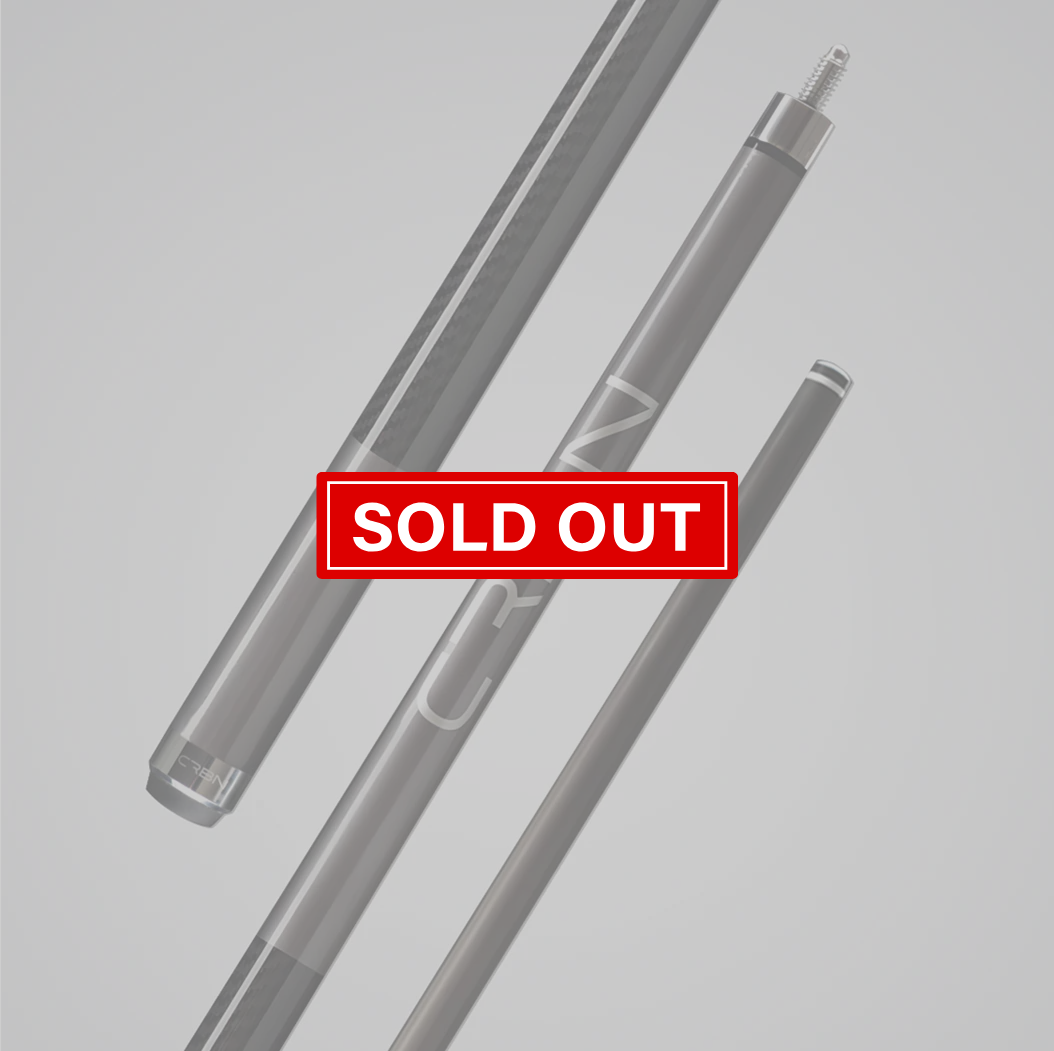 Gun Metal Grey CRBN Cue
